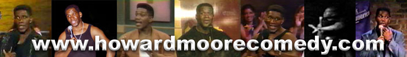 Howard Moore Comedy Website Banner